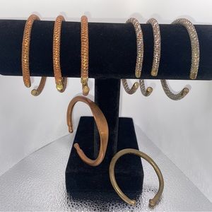 Genuine African adjustable copper bracelet